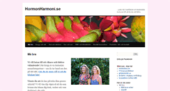 Desktop Screenshot of hormonharmoni.se